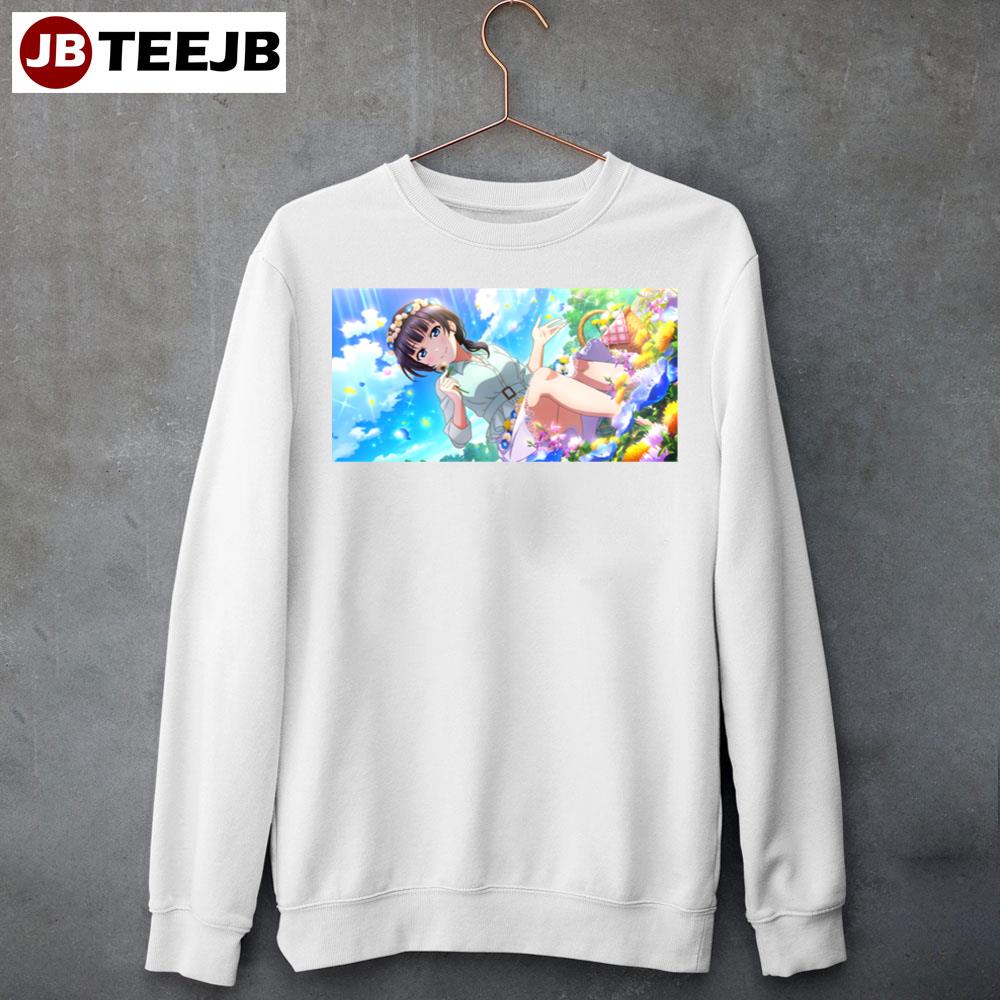 Karin Asaka Flower Petal Fortune Telling Love Live All Stars Unisex Sweatshirt