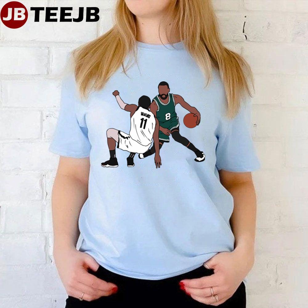 Kemba Walker Crosses Over Kyrie Basketball Unisex T-Shirt