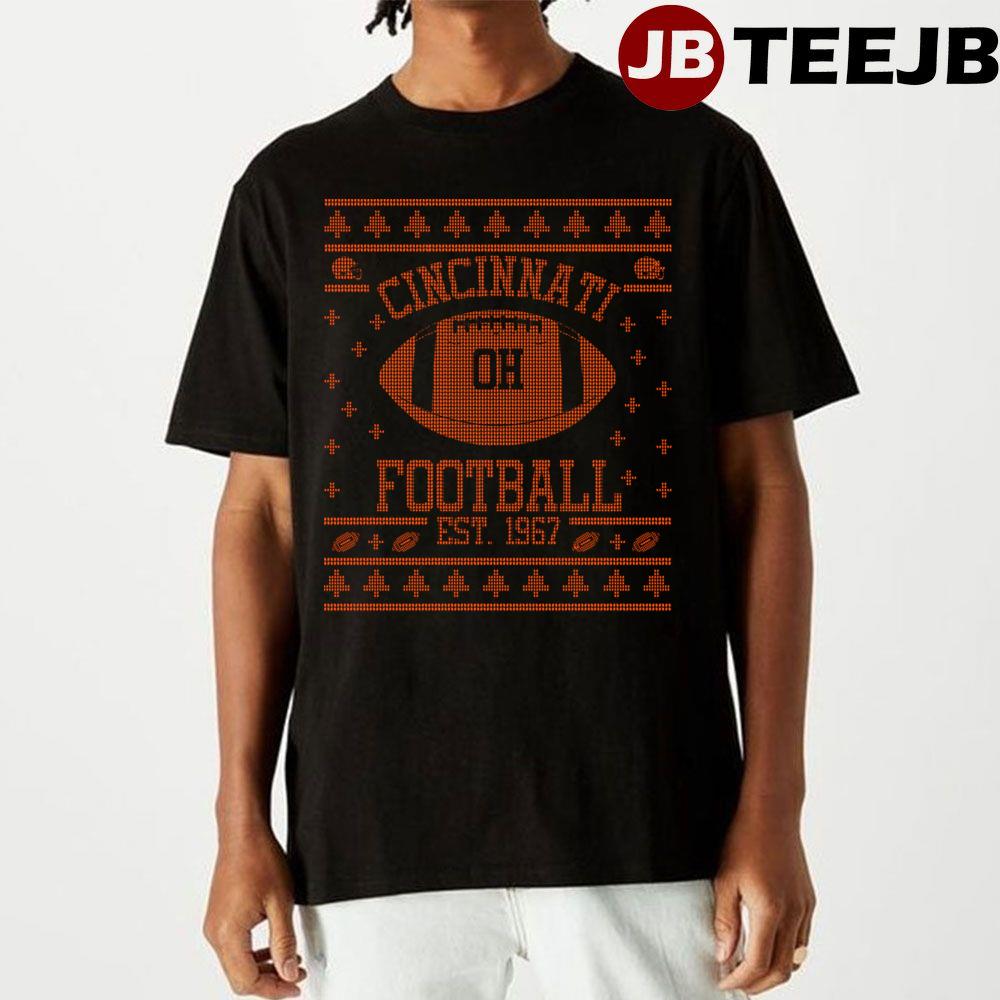 Knit Patter Cincinnati Bengals Football Unisex T-Shirt