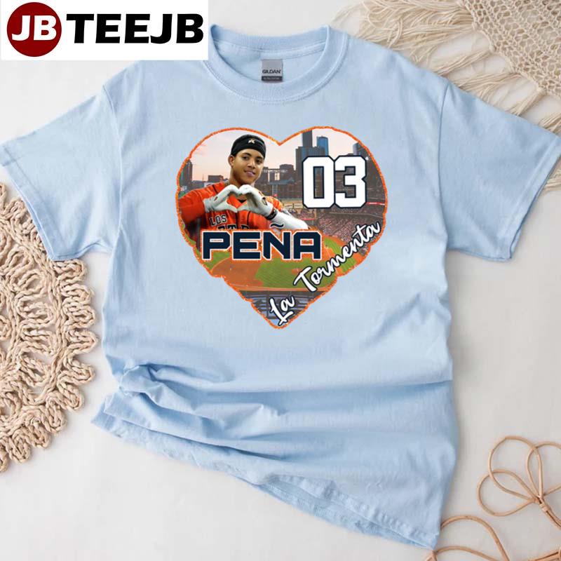 La Tormenta 03 Jeremy Pena Baseball Unisex T-Shirt