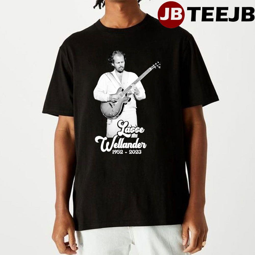 Lasse Wellander Guitarist Abba Rip 1952 2023 Unisex T-Shirt