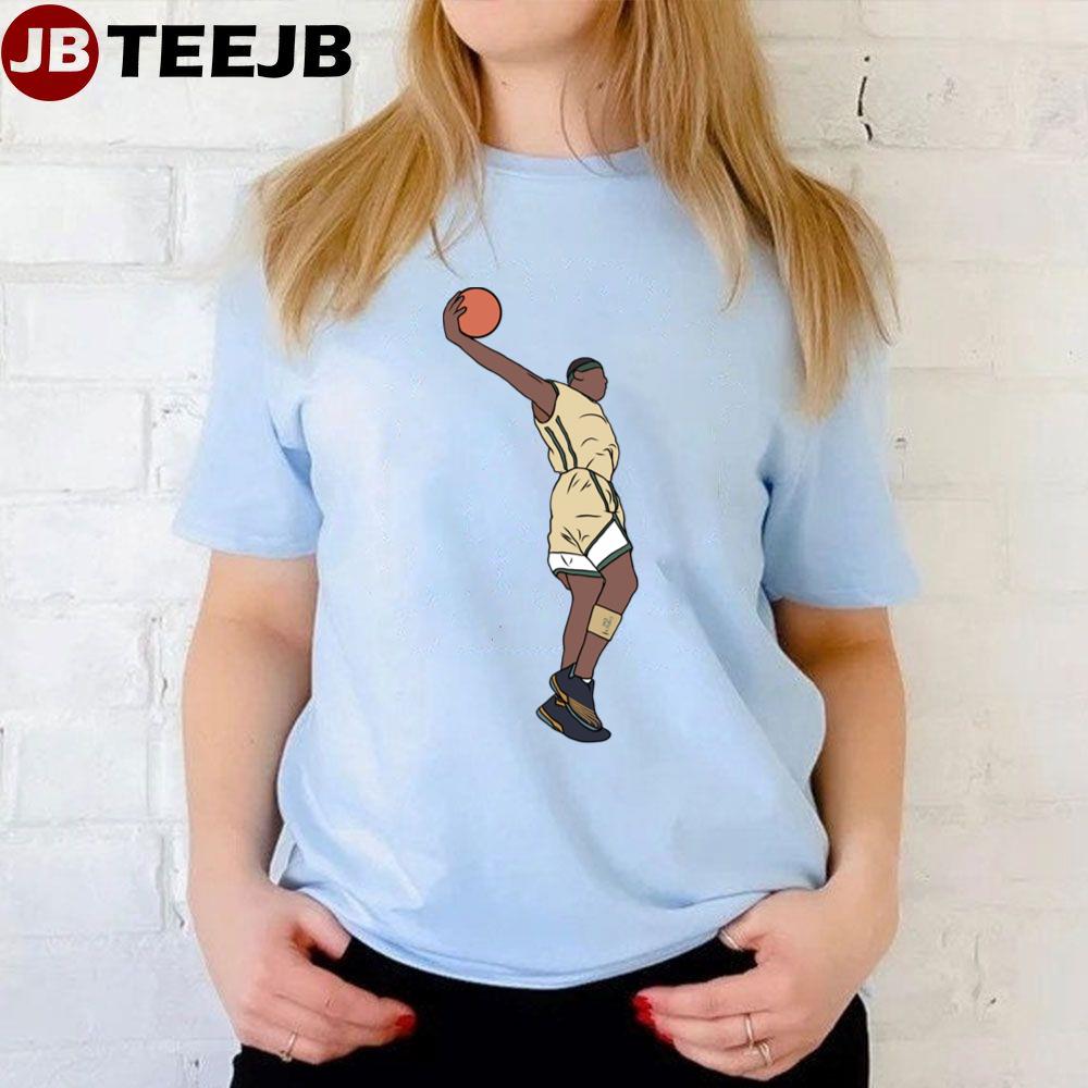 Lebron James High School Dunk Unisex T-Shirt