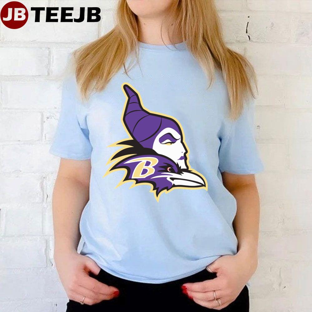 Malefice Witch Baltimore Ravens Football Unisex T-Shirt