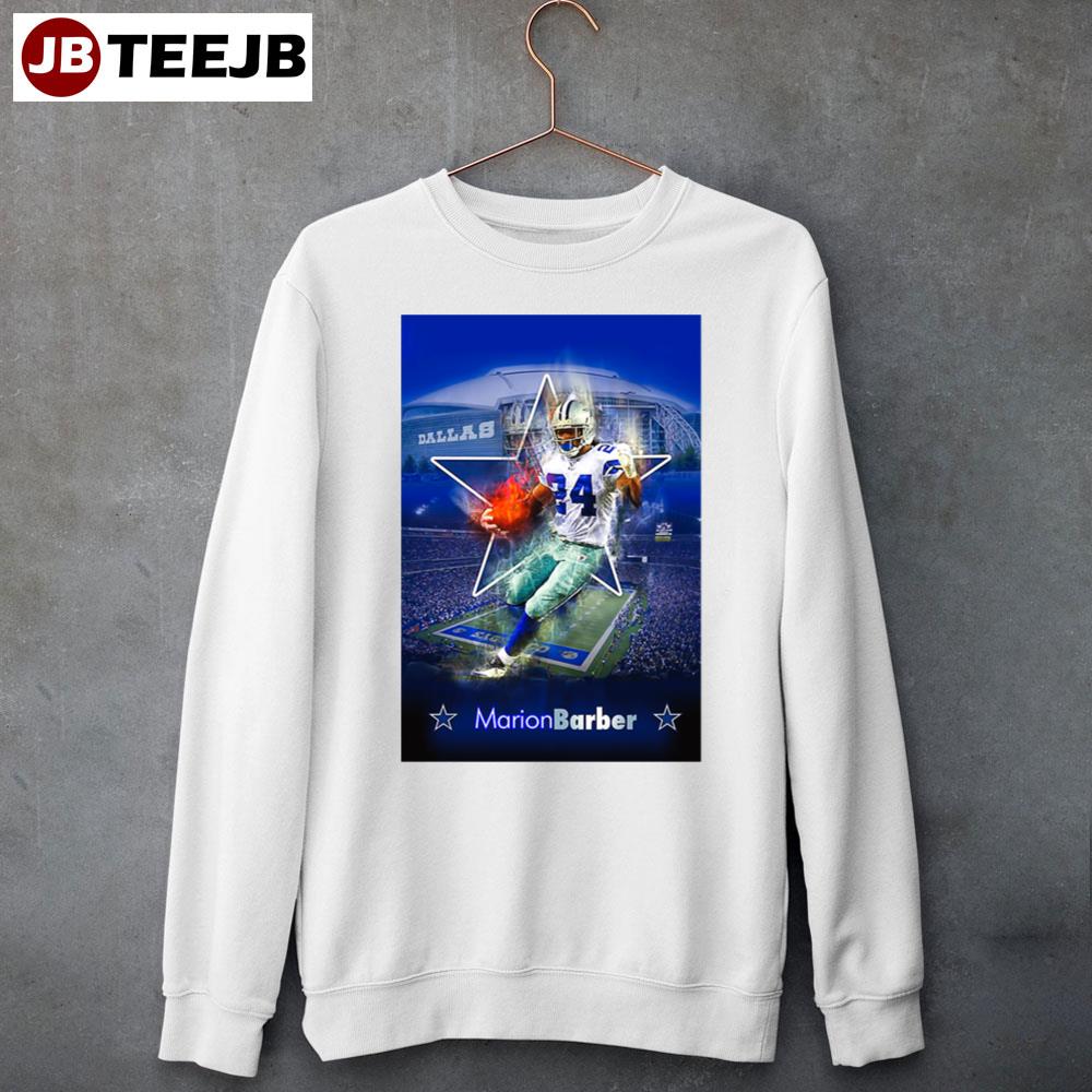 Marion Barber Iii Poster Football Unisex Sweatshirt