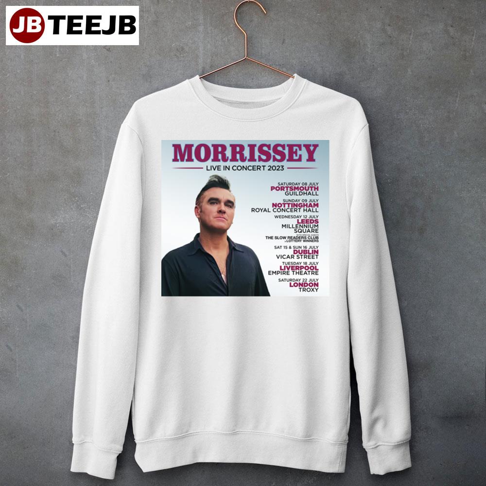 Morrissey Live In Concert 2023 Unisex Sweatshirt