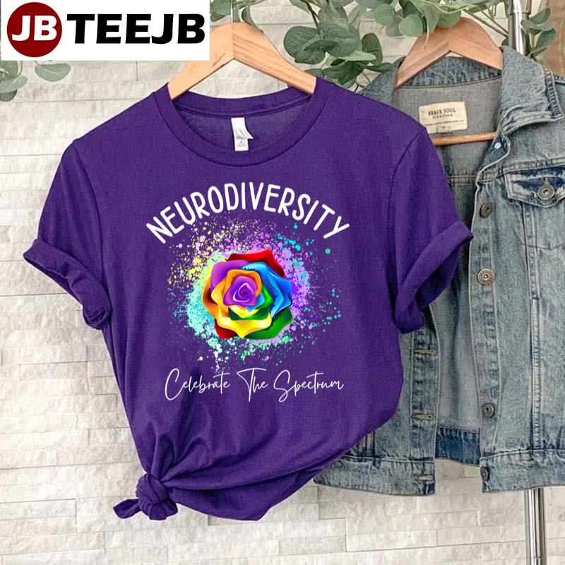 Neurodiversity Celebrate The Spectrum Autism Awareness Unisex T-Shirt