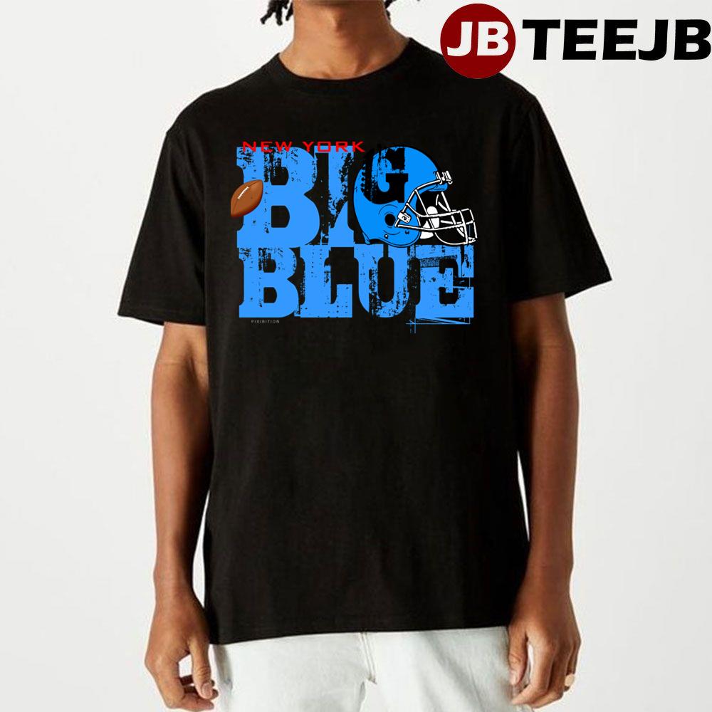 New York Big Blue Helmet Football Unisex T-Shirt