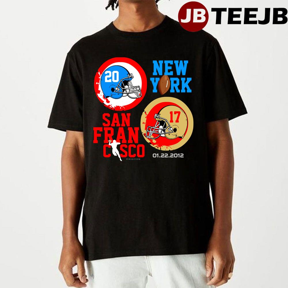 New York Sanfrancisco Nfc Football 2012 Football Unisex T-Shirt