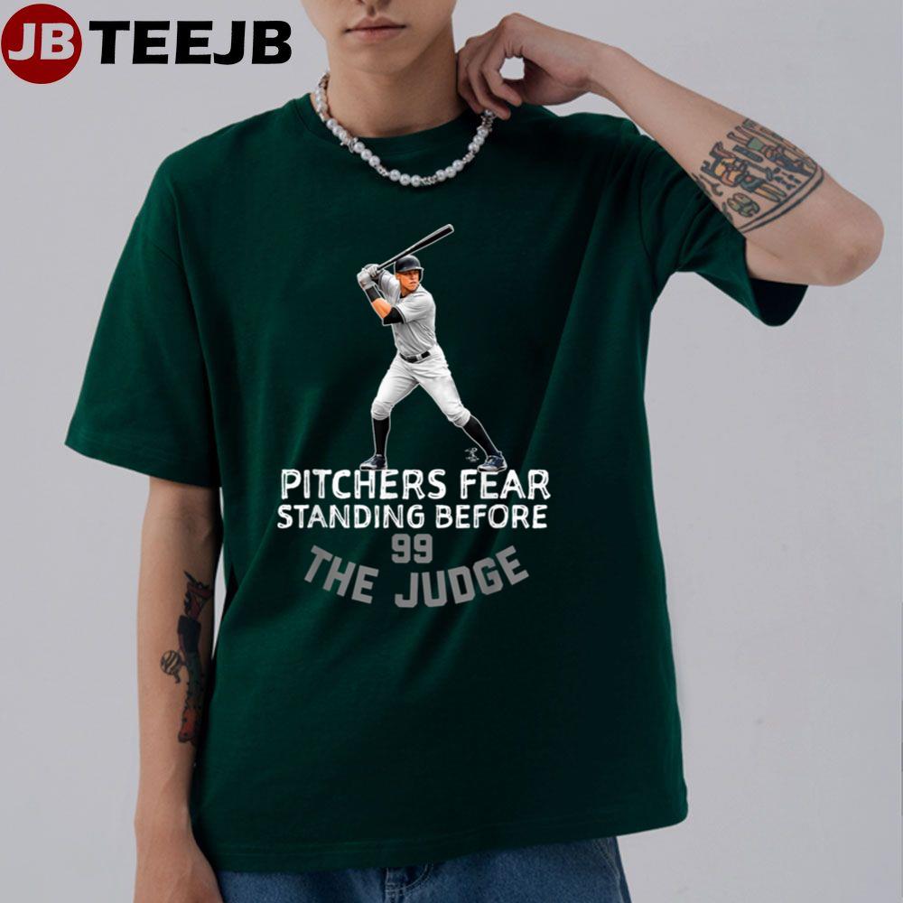 Officially Licensed Mlb Apparel Pitche Aaron Judge Unisex T-Shirt