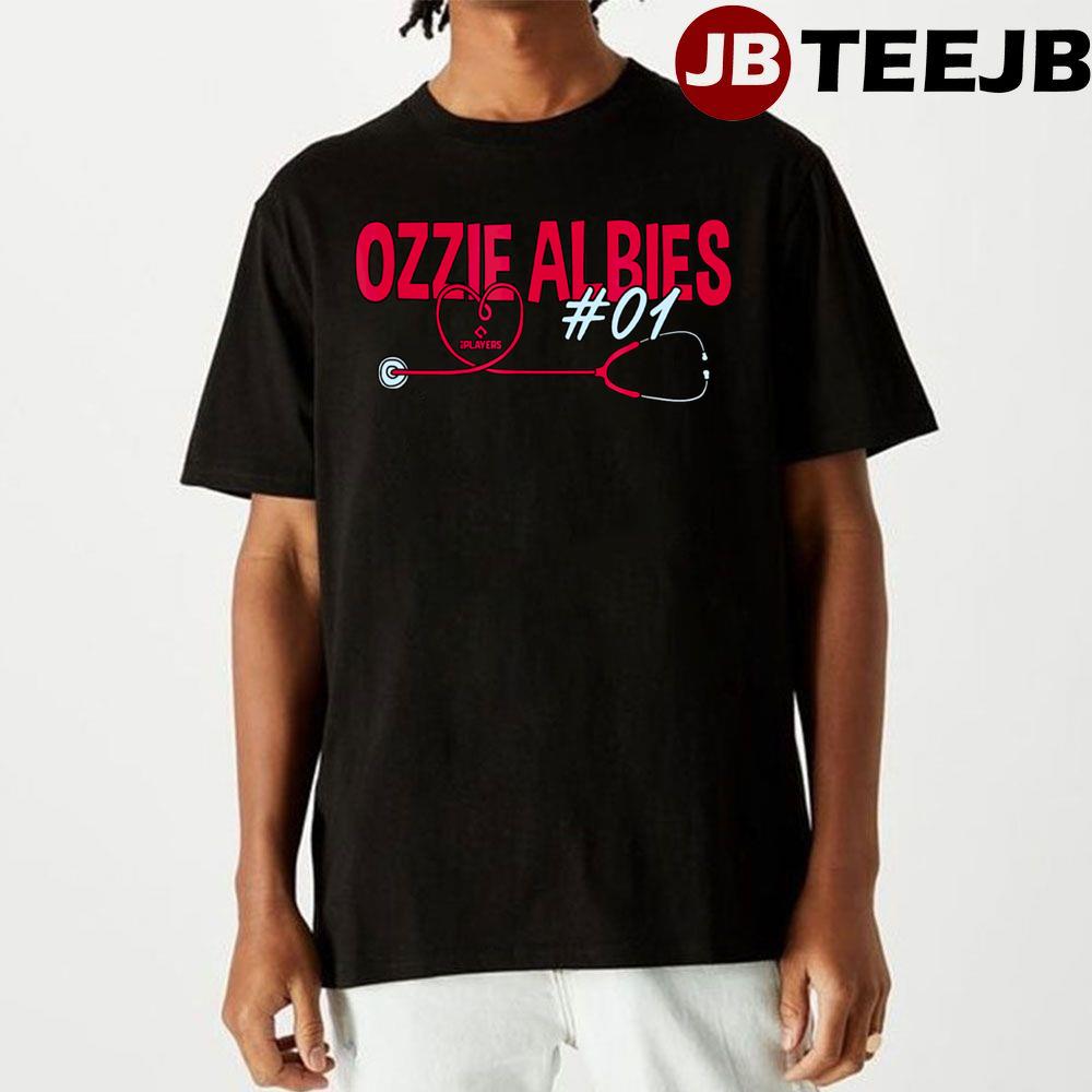 Ozzie Albies Fans Nurse Doctor Duty Baseball Unisex T-Shirt