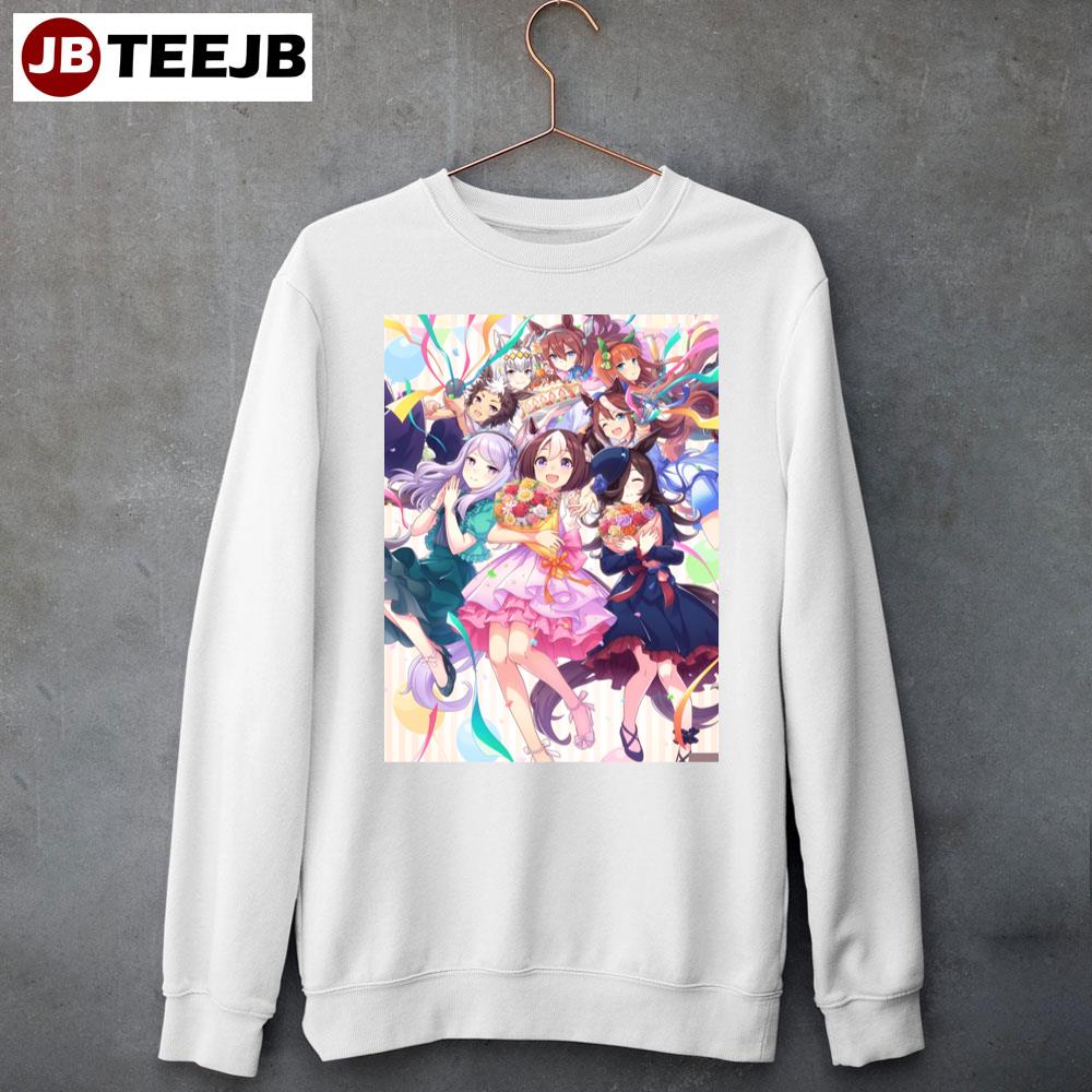 Poster Uma Musume Pretty Derby Anime Unisex Sweatshirt