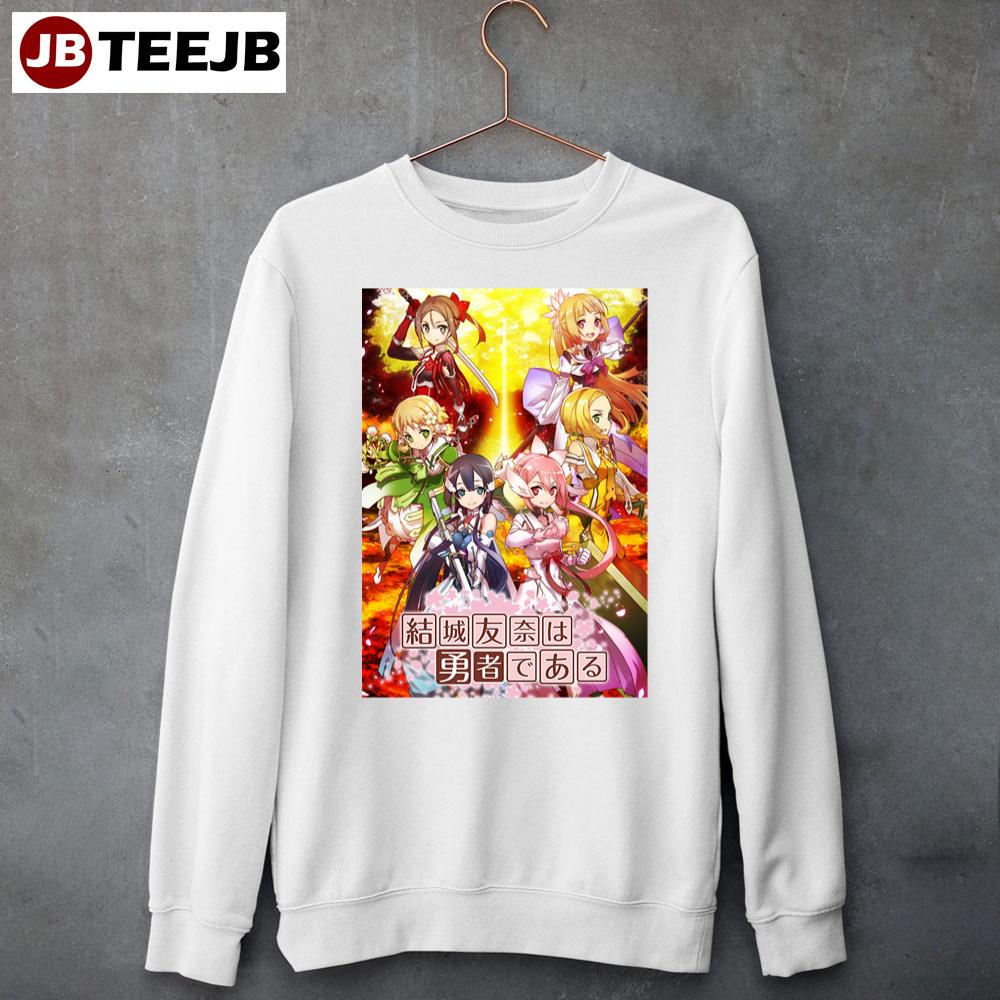 Poster Yuki Yuna Is A Hero Unisex Sweatshirt