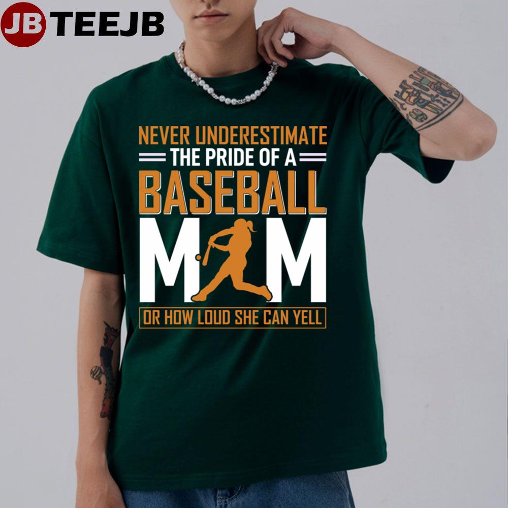 Pride Of A Baseball Mom Unisex T-Shirt