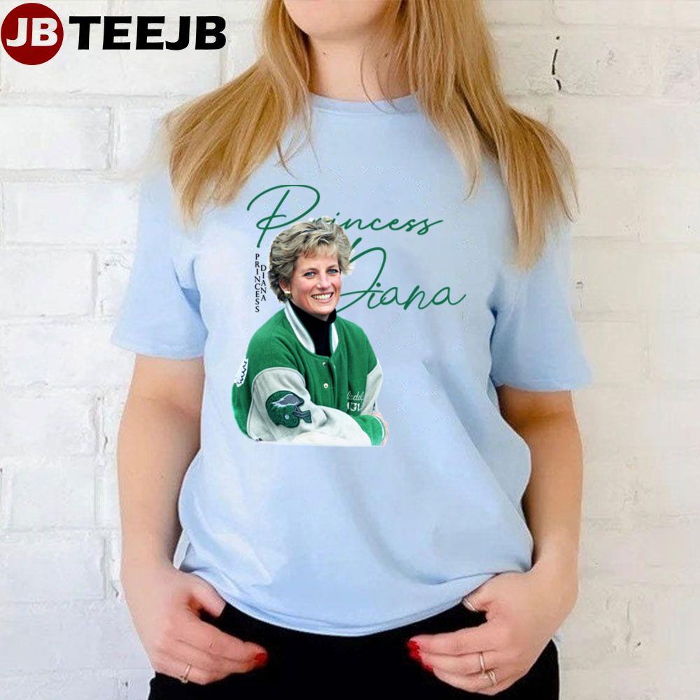 Princess Diana The Philadelphia Eagles Jacket Football Unisex T-Shirt