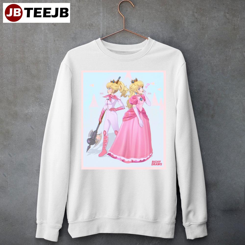 Princess Peach Super Mario Movie Unisex Sweatshirt