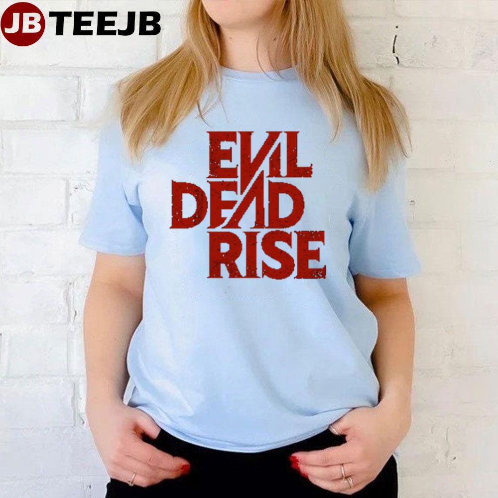 Red Art Evil Dead Rise Movie 2023 Unisex T-Shirt