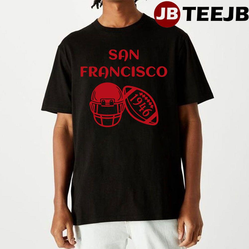 Red Art San Francisco 1946 Football Unisex T-Shirt