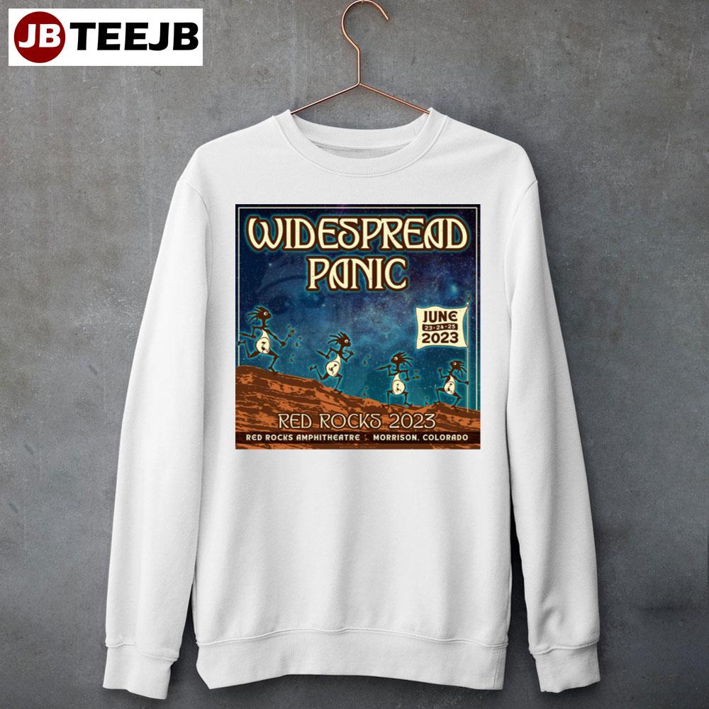 Red Rocks Widespread Panic 2023 Unisex Sweatshirt