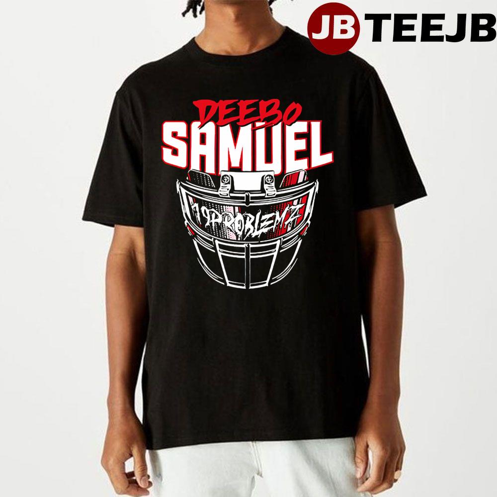 Red White Art Deebo Samuel Football Unisex T-Shirt