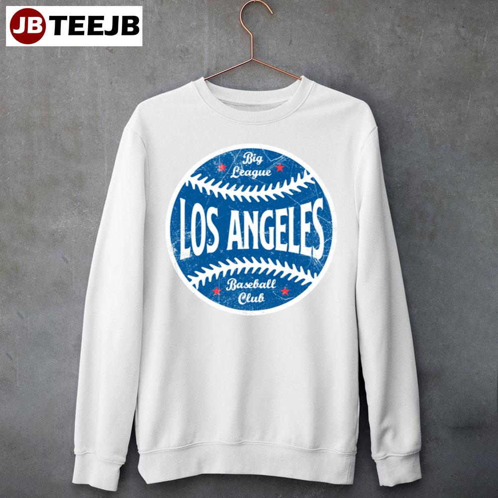 Retro Big League Los Angeles Dodgers Baseball Unisex Sweatshirt