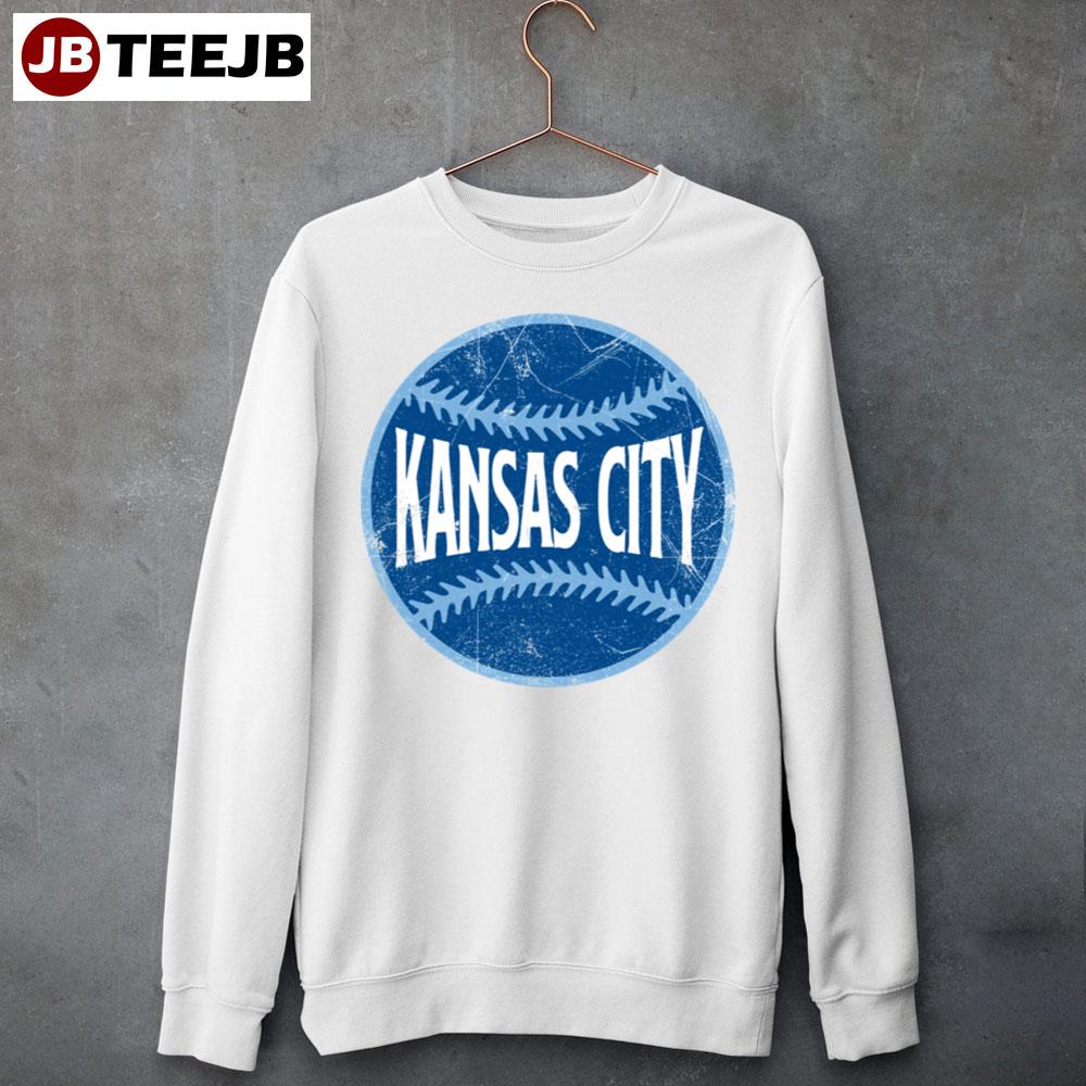 Retro Blue Kansas City Royals Baseball Unisex Sweatshirt