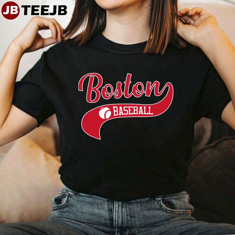 Retro Boston Red Sox Vintage Swoosh Baseball Unisex T-Shirt