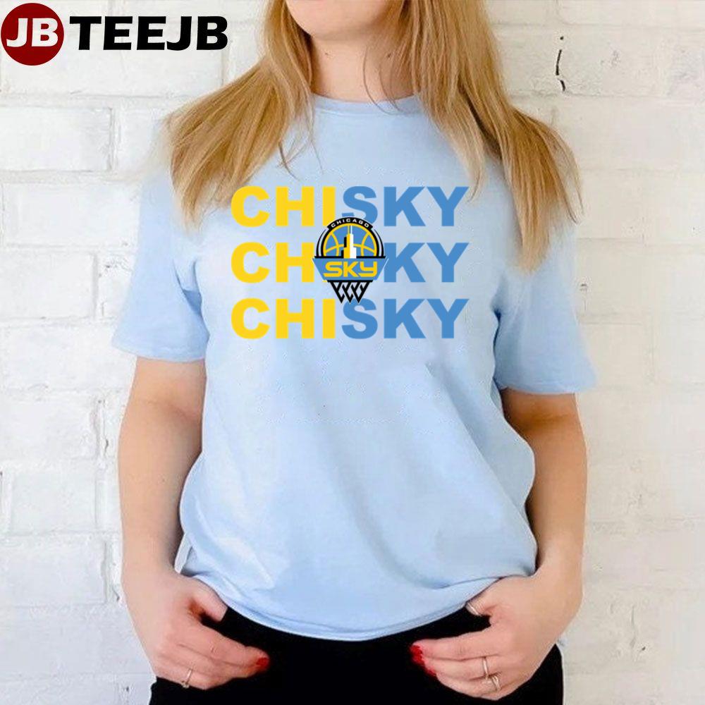 Retro Chicago Sky Basketball Unisex T-Shirt