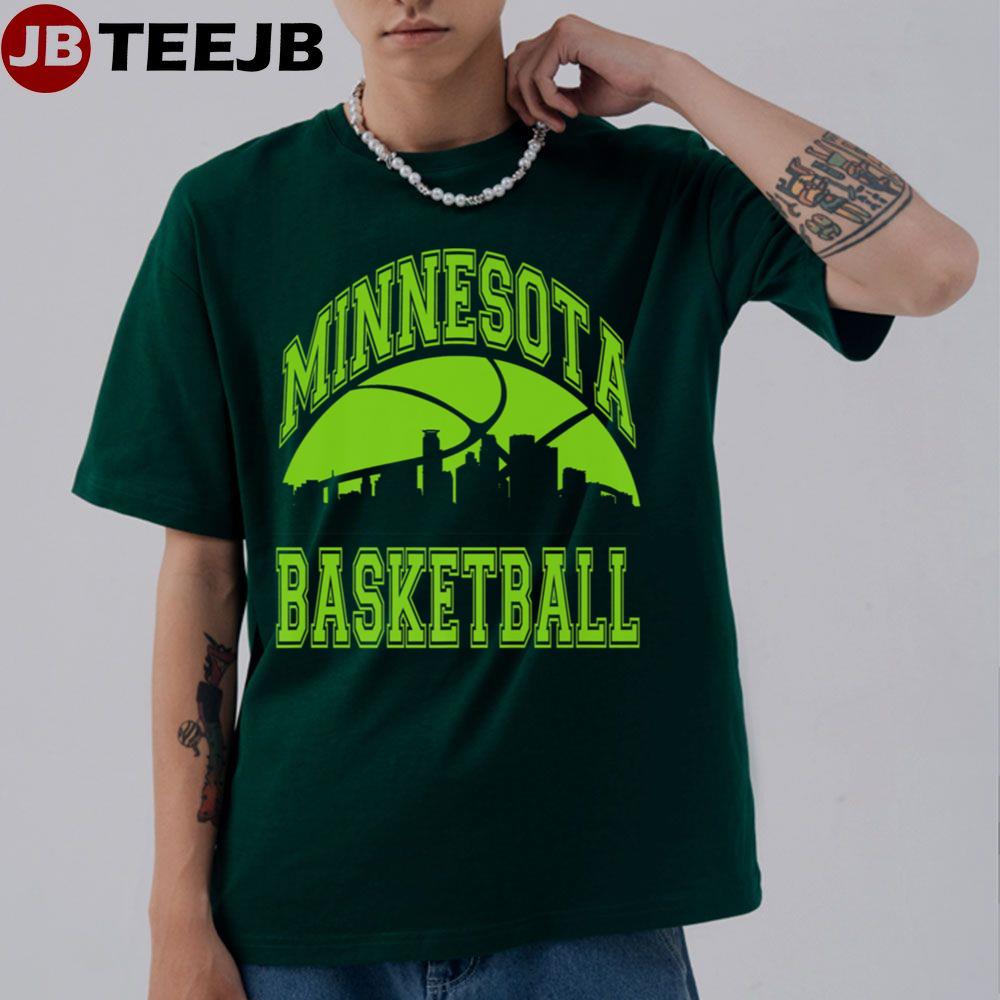 Retro City Minnesota Timberwlves Basketball Unisex T-Shirt