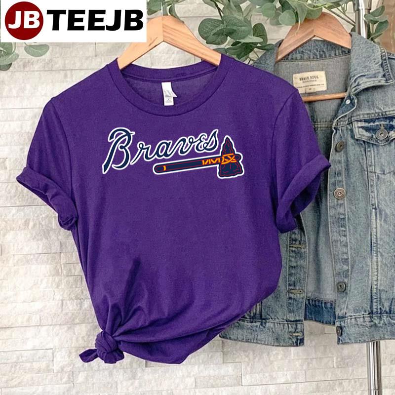 Retro Logo Atlanta Braves Baseball Unisex T-Shirt