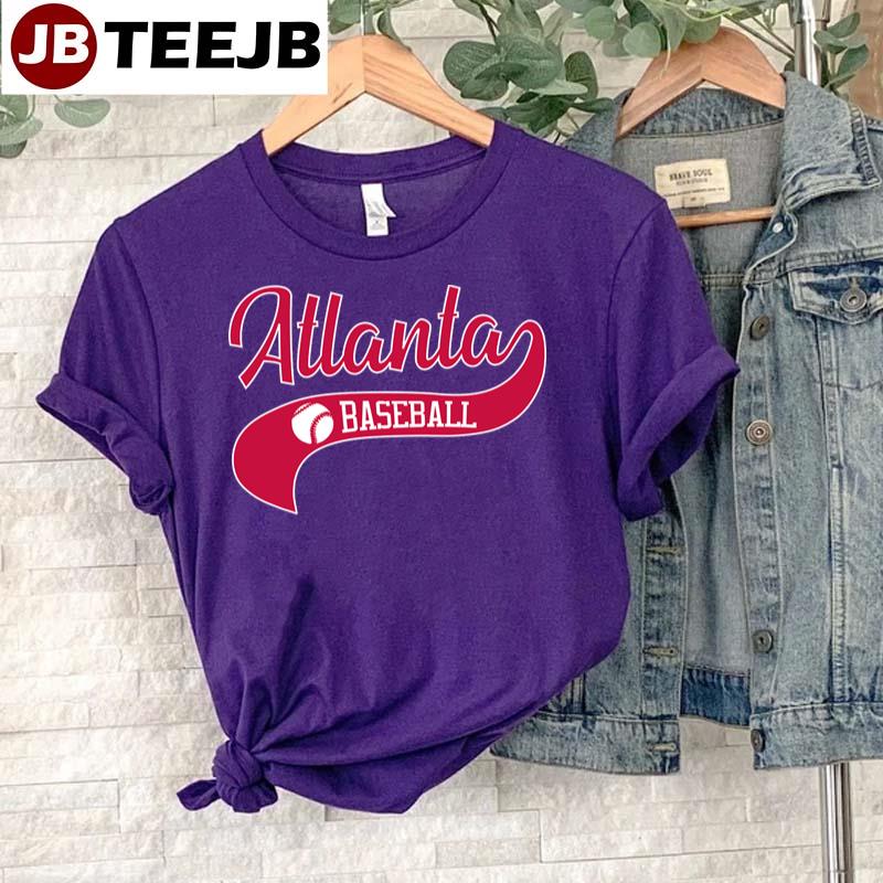 Retro Vintage Atlanta Braves Baseball Unisex T-Shirt