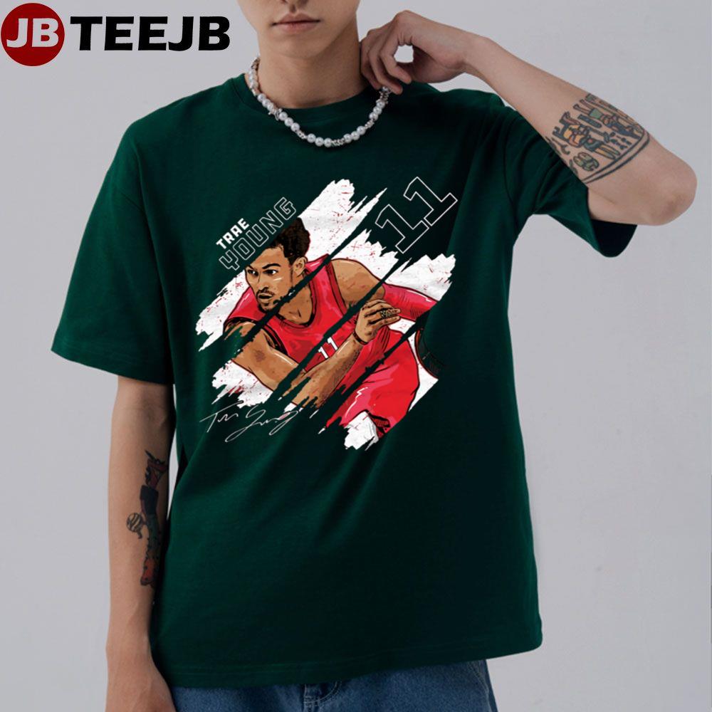 Retro Vintage Trae Young Basketball Unisex T-Shirt