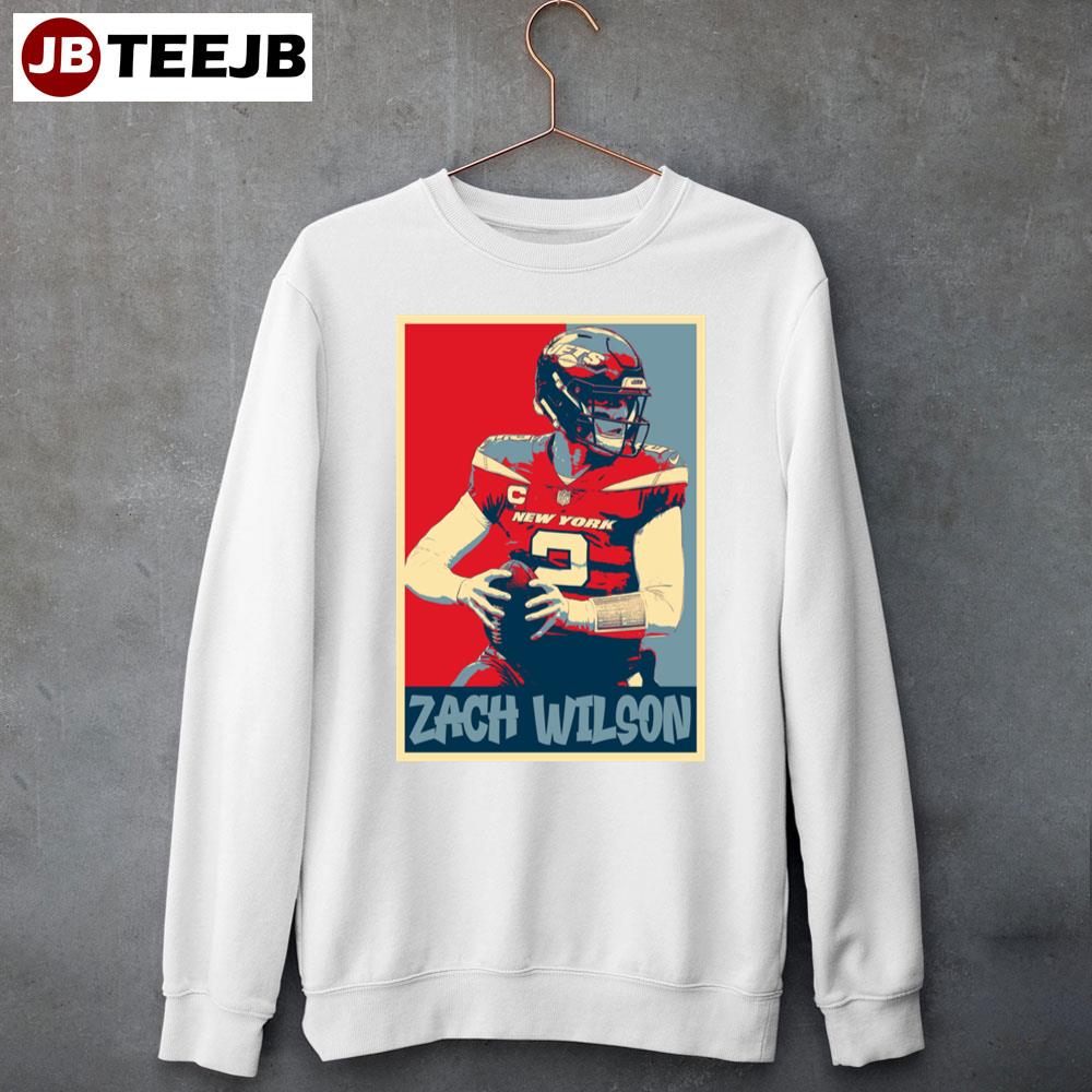 Retro Zach Wilson Football Unisex Sweatshirt