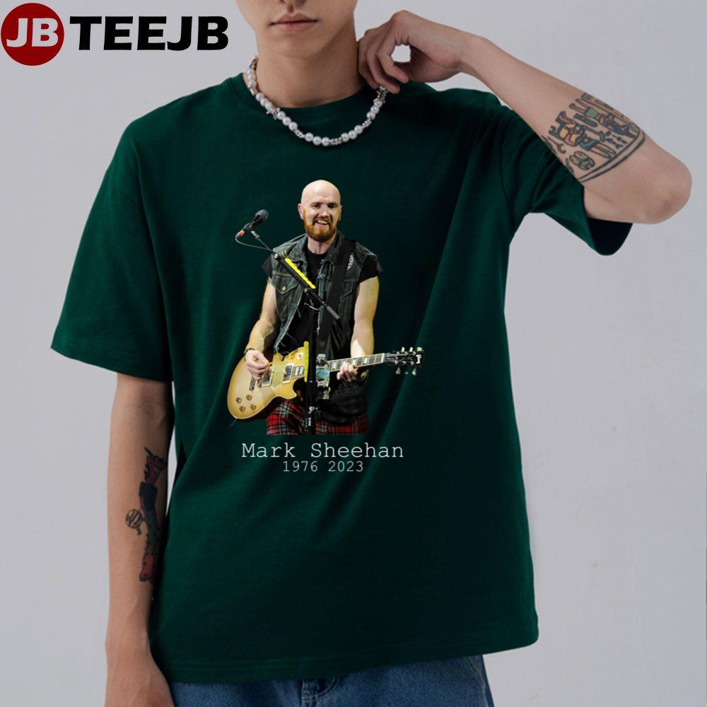 Rip 1976 2023 Mark Sheehan The Script Band Unisex T-Shirt