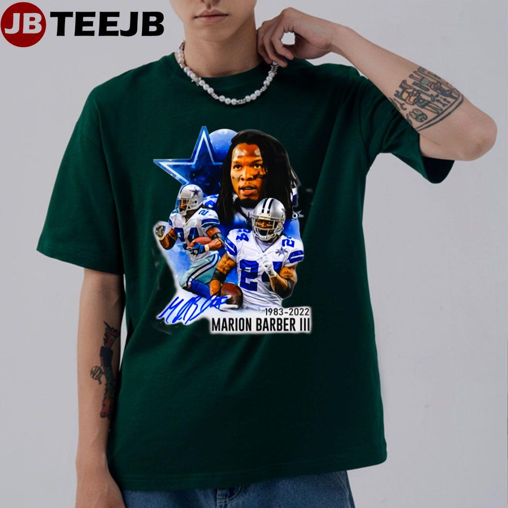 Rip Marion Barber Iii 19832022 2 Football Unisex T-Shirt