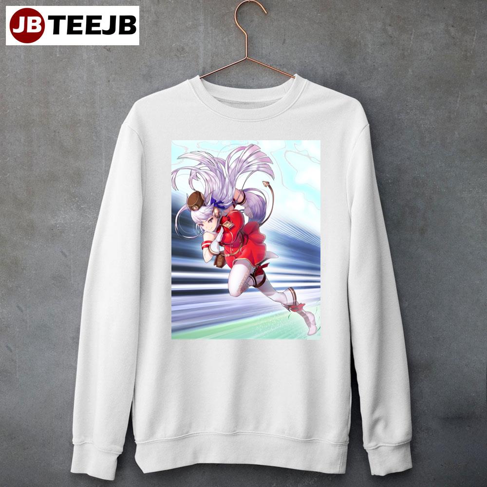 Run Gold Ship Uma Musume Pretty Derby Unisex Sweatshirt