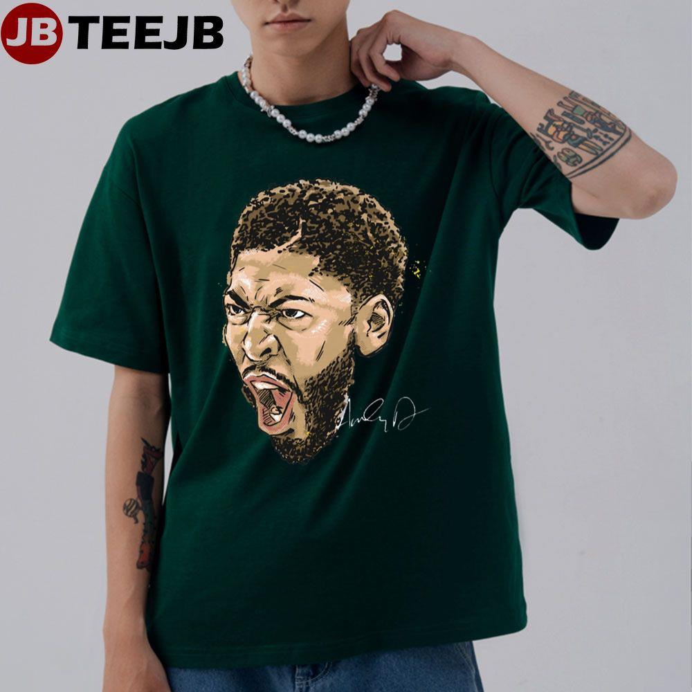 Scream Anthony Davis Signature Basketball Unisex T-Shirt