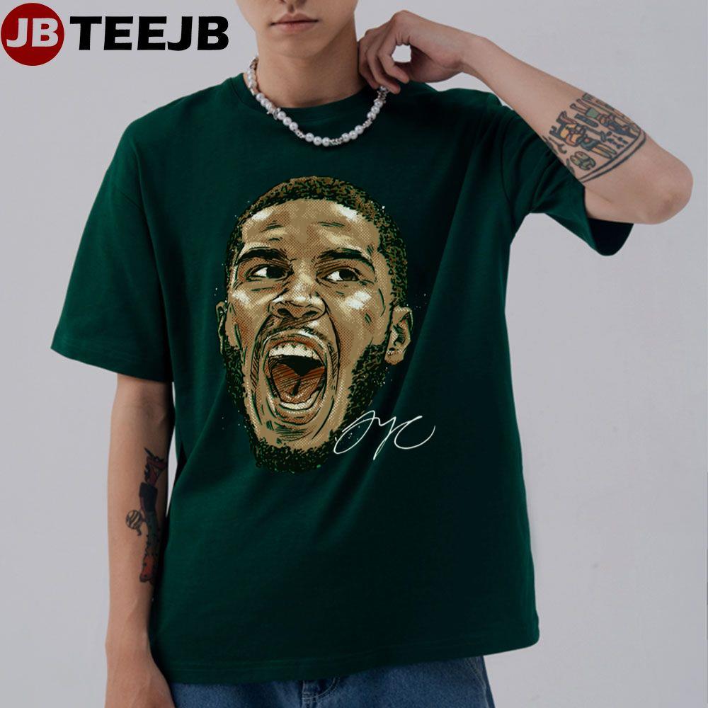 Scream Jayson Tatum Basketball Unisex T-Shirt