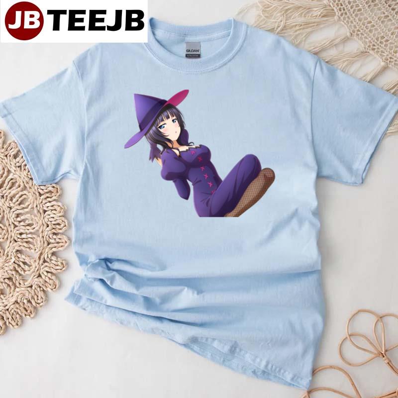 Sexy Witch Karin Asaka Sit Just Like Me Love Live All Stars Unisex T-Shirt