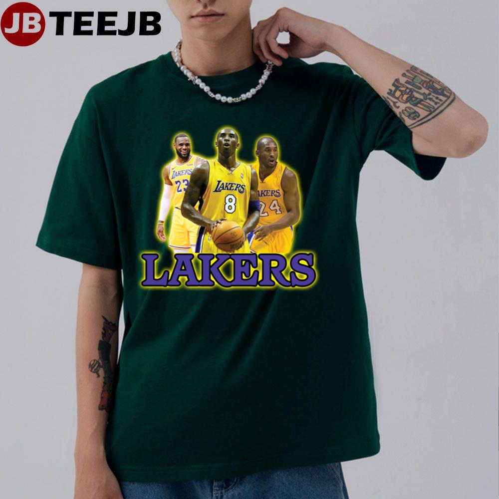 Show Your Love For The Lakers With Our Stylish Basketball Unisex T-Shirt