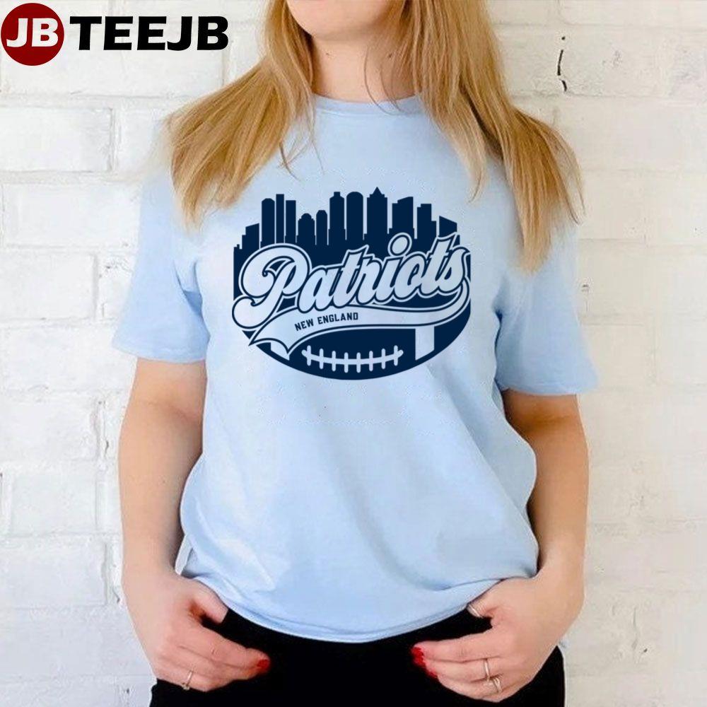 Skyline New England Patriots Football Unisex T-Shirt