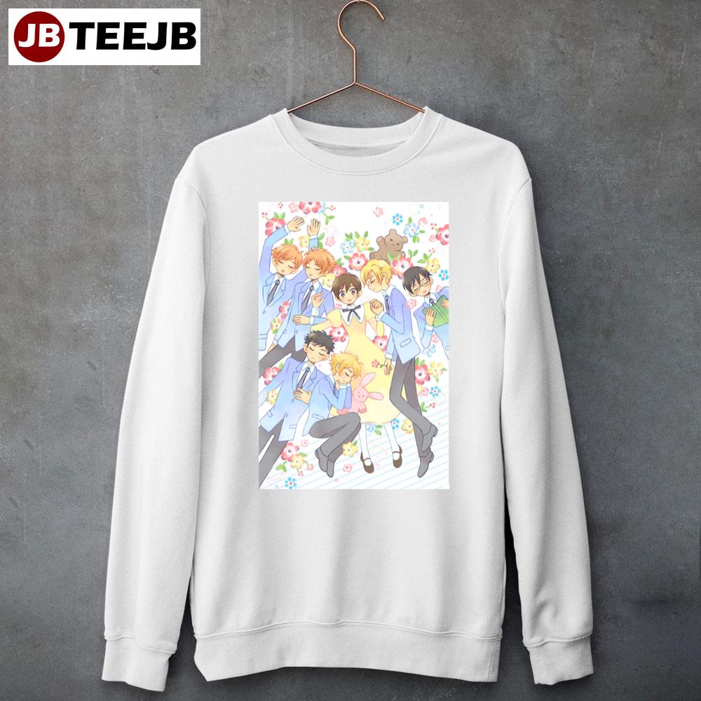 Sleeping Ouran High School Host Club Unisex Sweatshirt