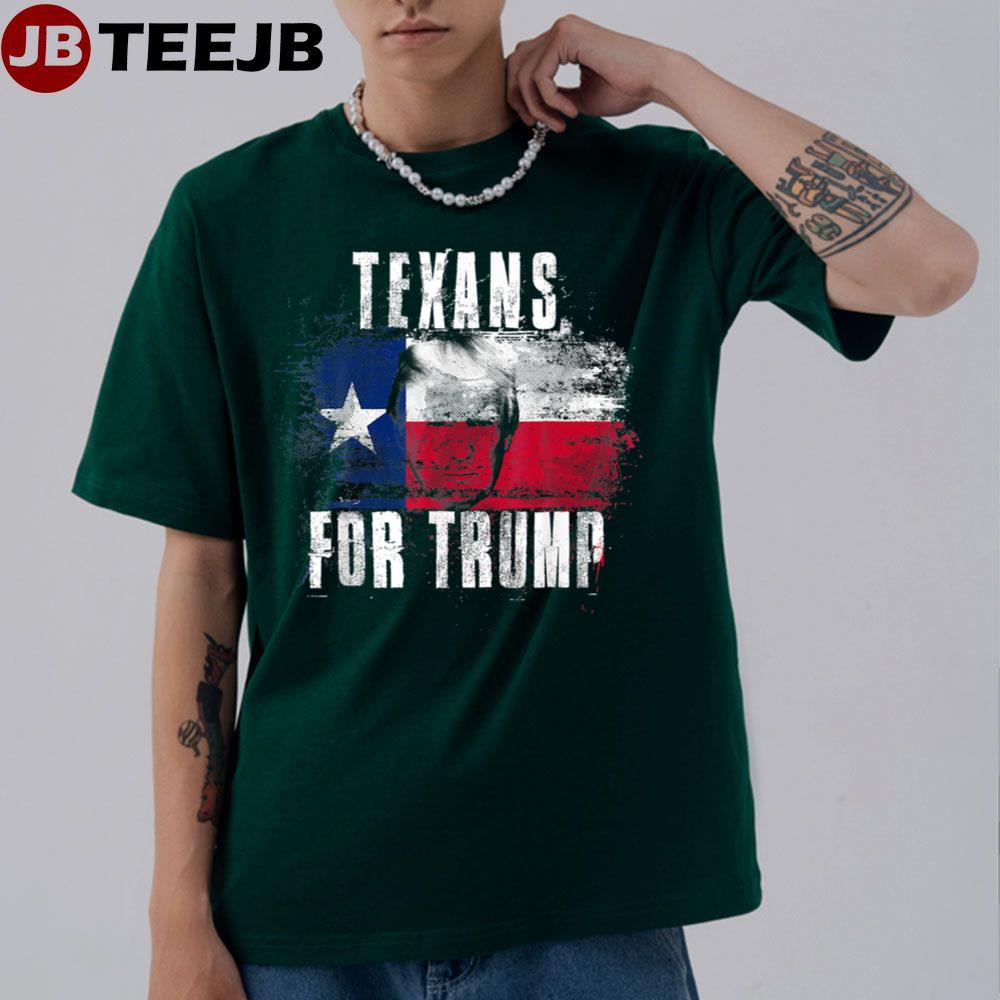 Texans For Trump American 2024 Unisex T-Shirt