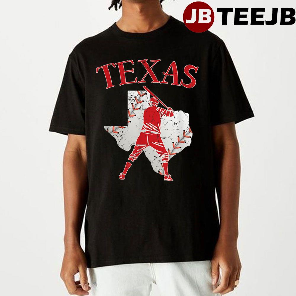 Texas Baseball Game Day Ranger Vintage Distressed Unisex T-Shirt