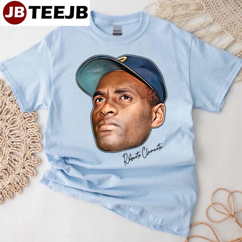 The Face Roberto Clemente Baseball Unisex T-Shirt