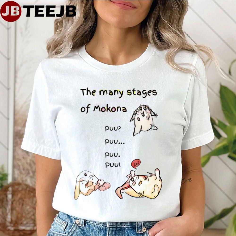 The Many Stage Of Mokona Magic Knight Rayearth Unisex T-Shirt