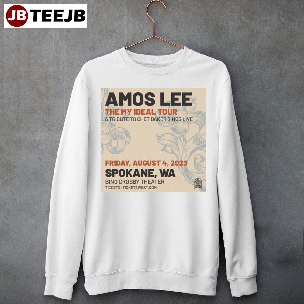 The My Ideal Tour A Tricute To Chet Baker Sings Live Amos Lee 2023 Unisex Sweatshirt