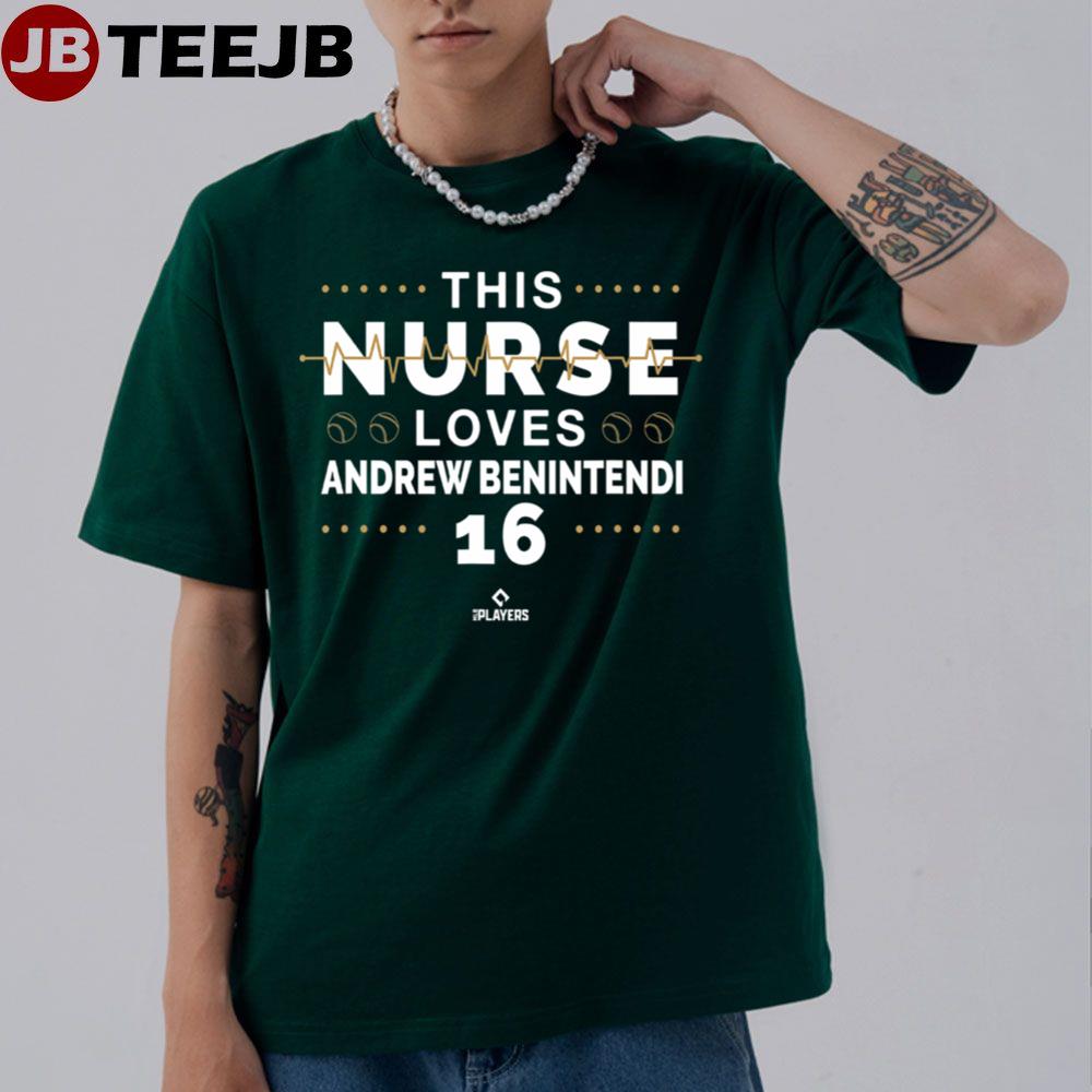 This Nurse Loves Andrew Benintendi Kansas City Baseball Unisex T-Shirt