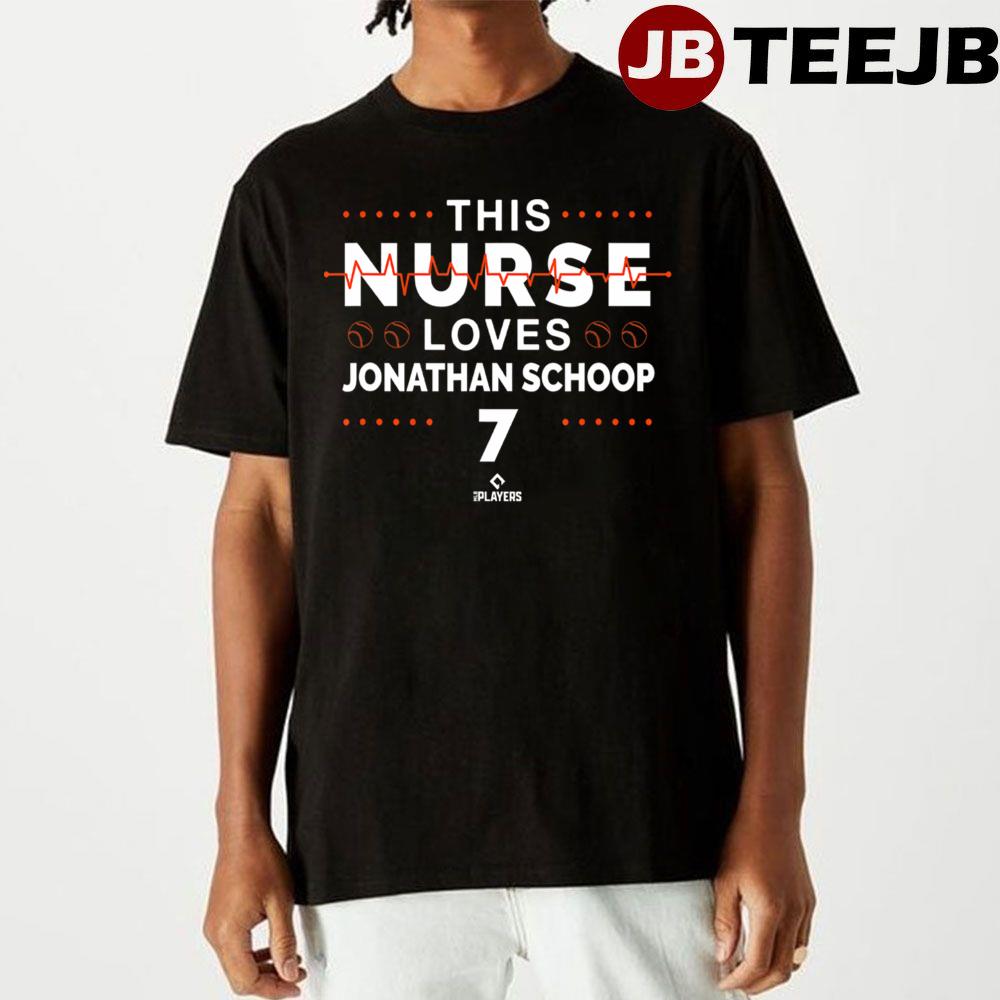 This Nurse Loves Jonathan Schoop Detroit Baseball Unisex T-Shirt