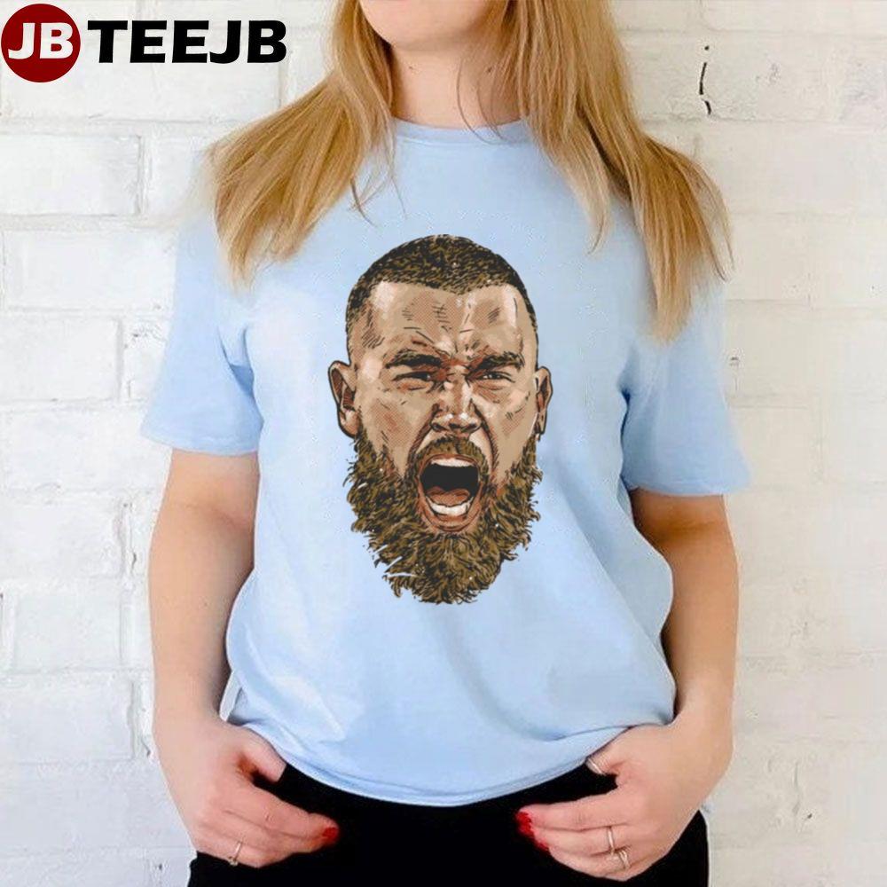 Travis Kelce Fanart Unisex T-Shirt