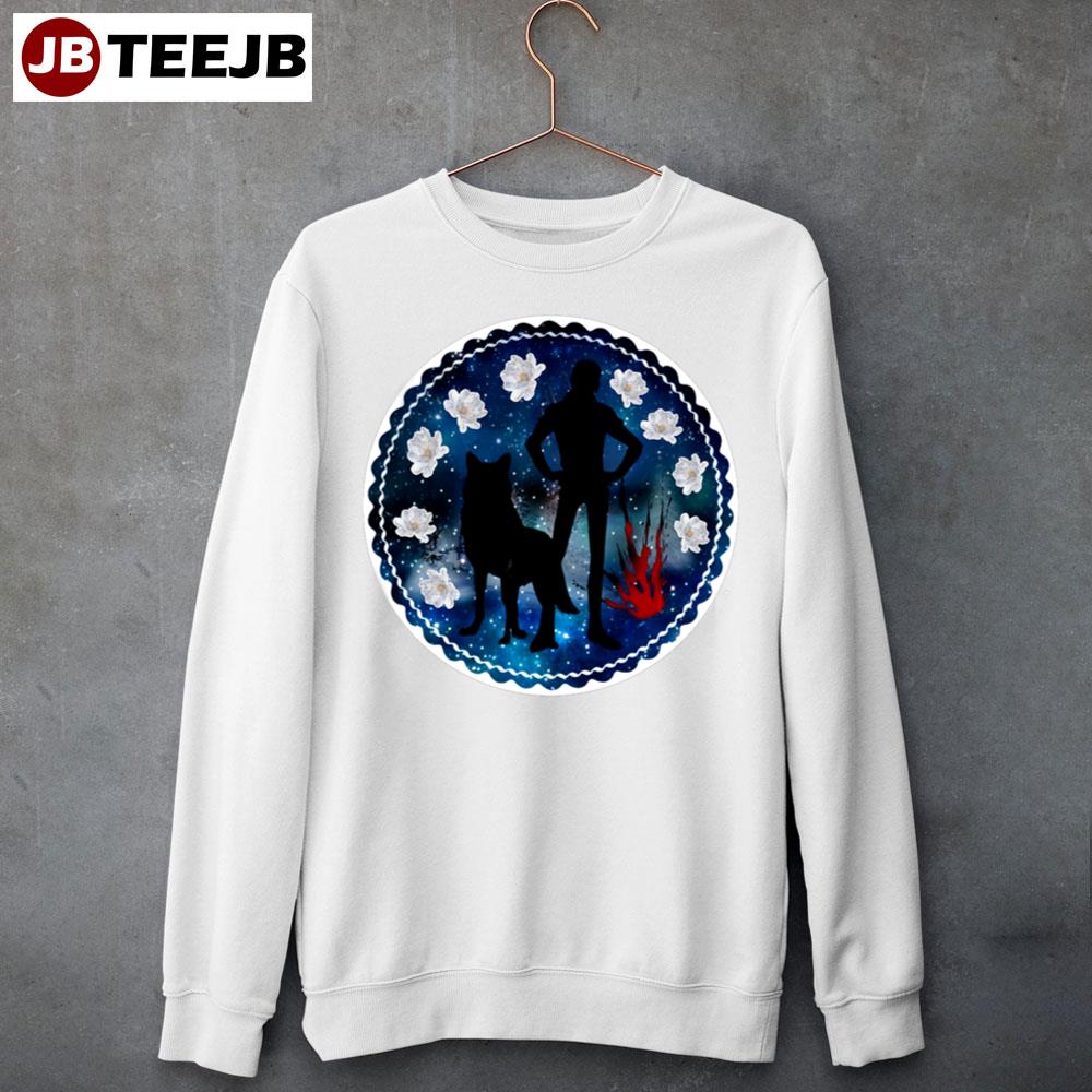 Tsume Flower Ring Wolf’s Rain Unisex Sweatshirt